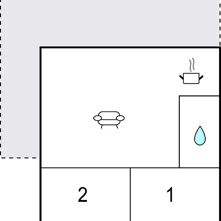 Σπίτι διακοπών 2 Bedroom Beautiful In